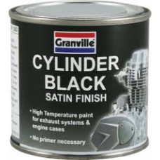 GRANVILLE Cylinder Black -  Βαφή Κυλίνδρων-Εξατμίσεων 100ML